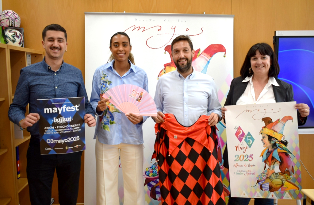 Los Mayos 2025 se han presentado en el Instituto de Turismo de la Regin de Murcia